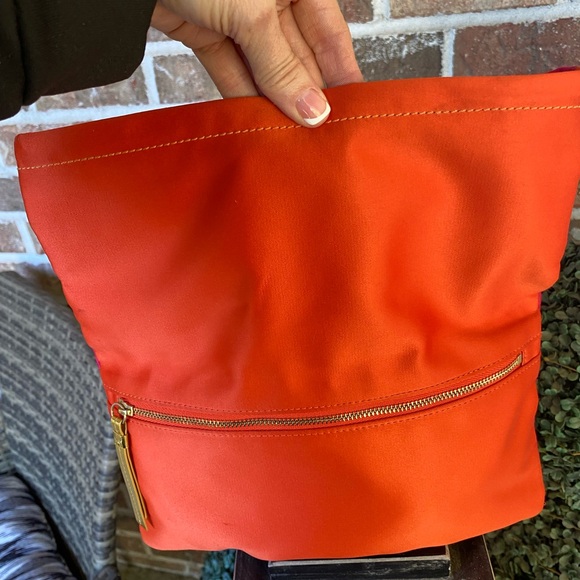 Coach Amanda SatinFold-Over Flap Clutch Shoulder Bag Handbag 12926 RARE - Picture 8 of 13